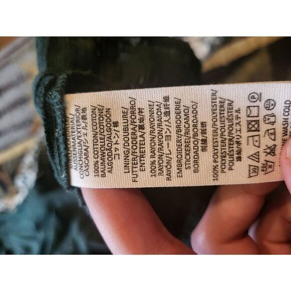 Free People Dress Women's Small Green Emerald City Tiered Mini Forest Fairy - Picture 4 of 6